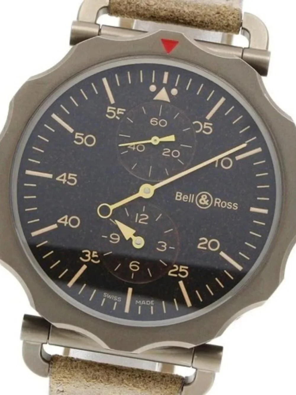 Bell＆Ross Vintage WW2 Bomber Regulator BRWW2-71-SP Automatic Men's Watch_9...